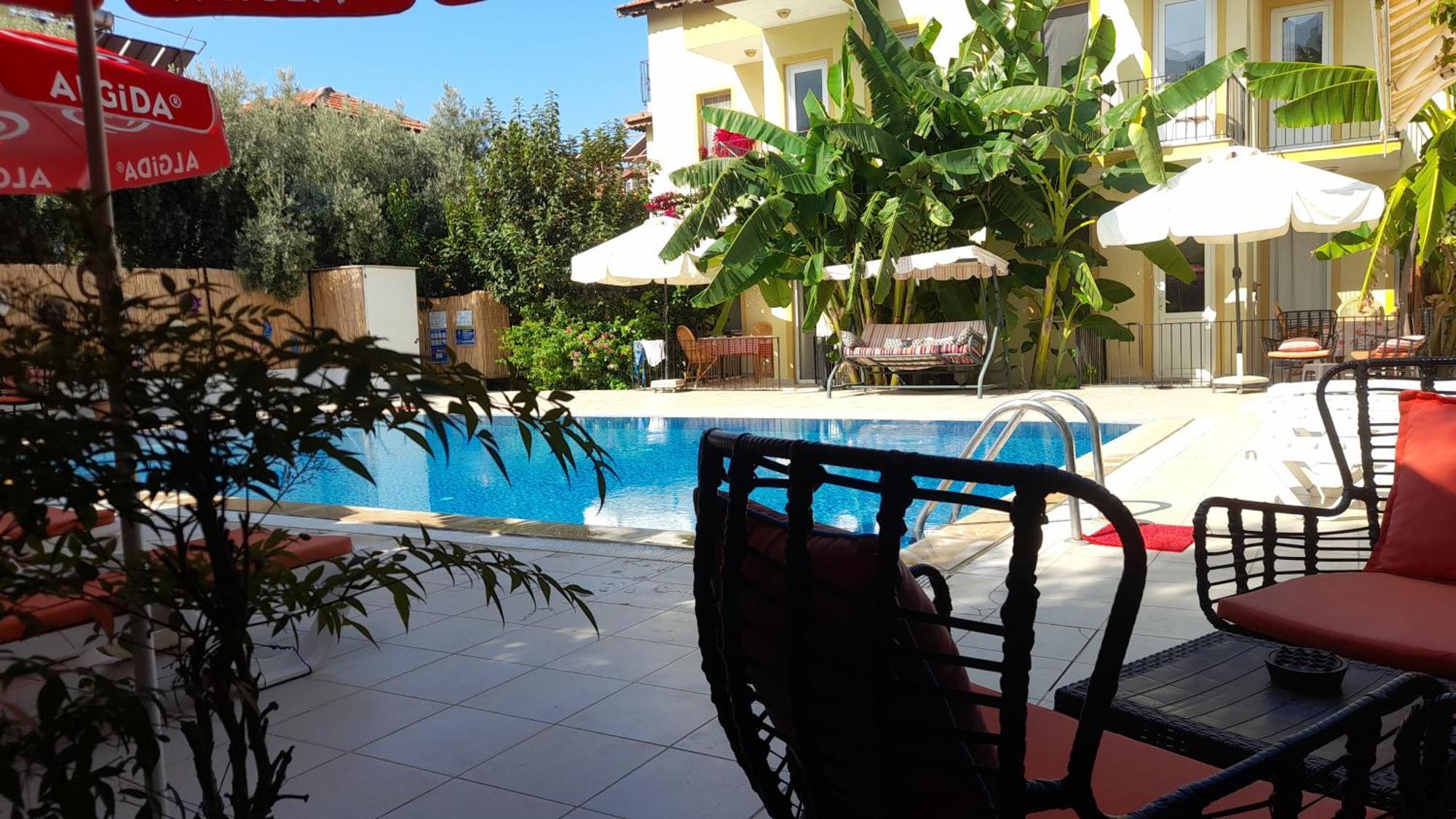 Sarihan Apart Otel Олудениз Экстерьер фото